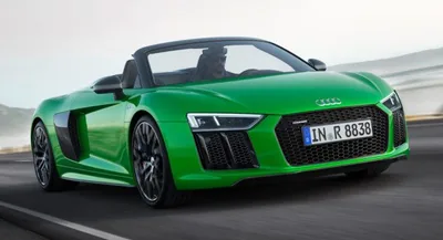 Audi R8 V10 Spyder появился в варианте Plus