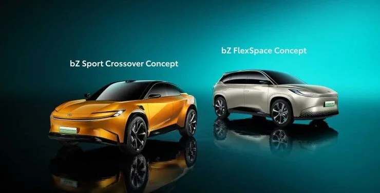 Два стильні електрокросовери показала Toyota